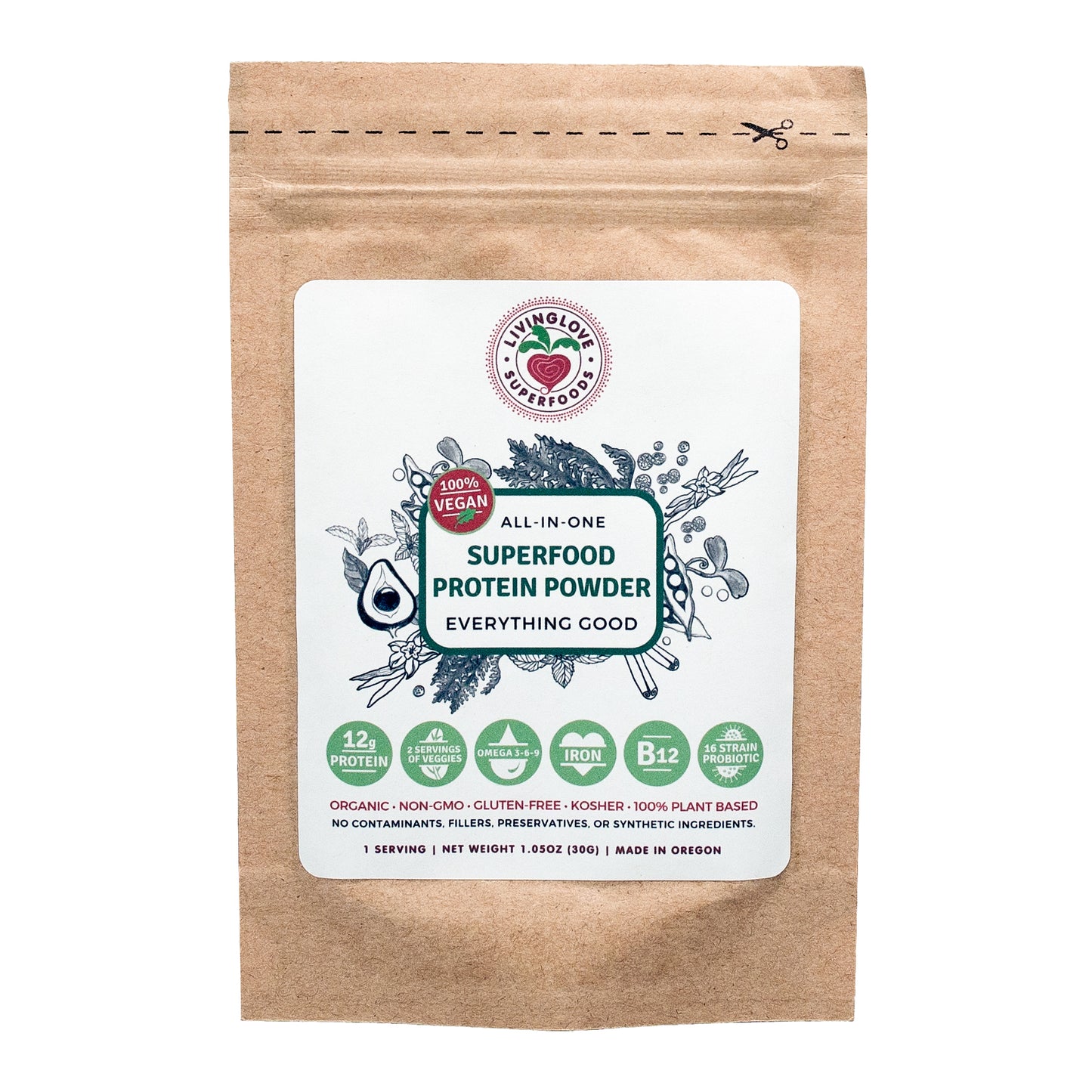 Everything Good - Vegan Superfood Protein Powder