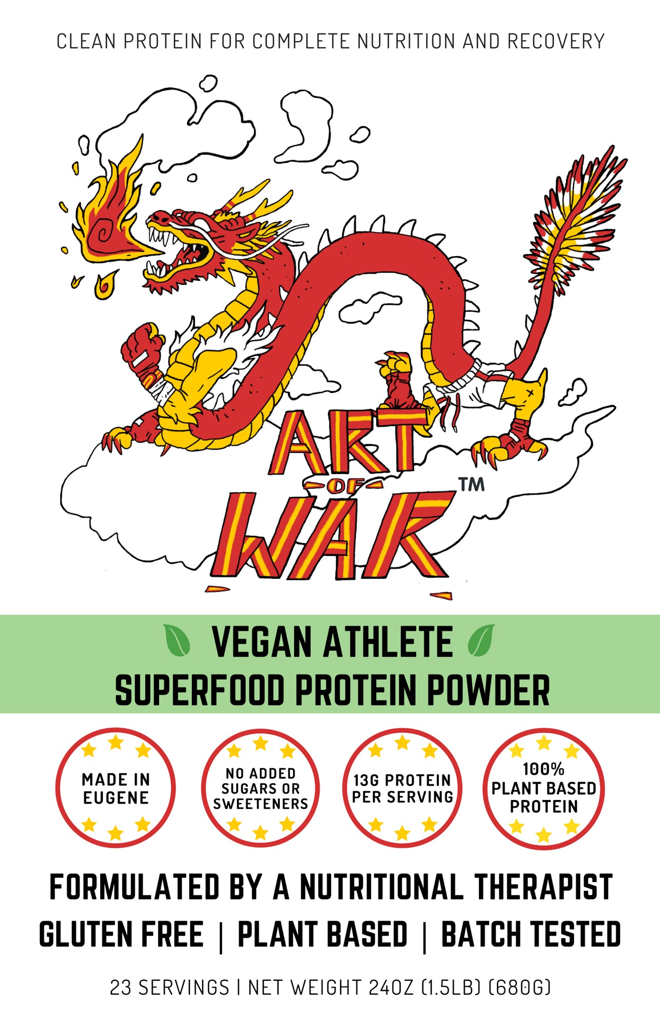 Vegan Athlete - Superfood Protein Powder